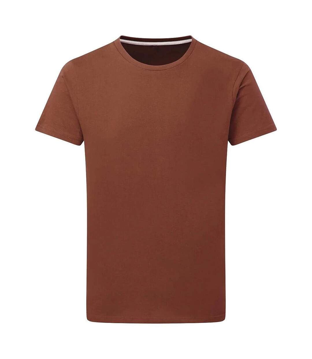 T-shirt Homme Orange Foncé SG-2