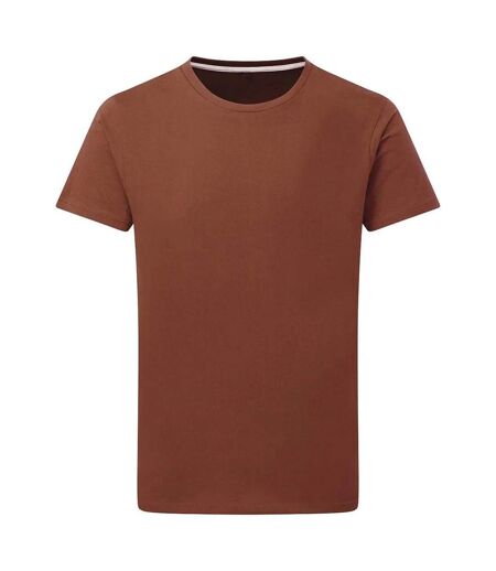 T-shirt Homme Orange Foncé SG