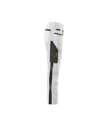 Pantalon Unique Homme Blanc Anthracite Foncé Mascot