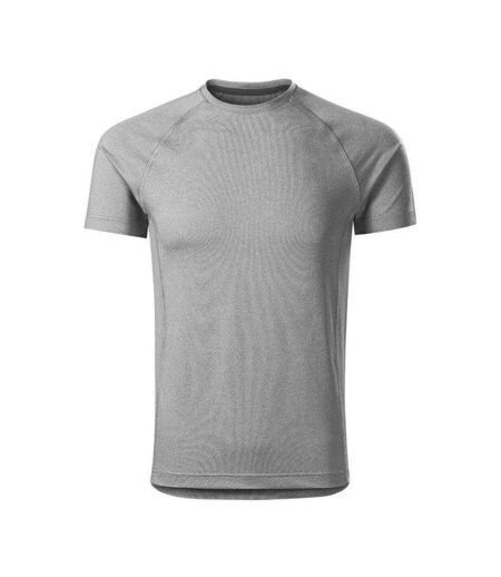 T-shirt Manches Raglan Motif/style Uni Destiny Homme Gris Malfini