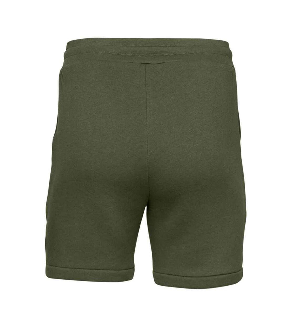 Short de jogging adulte vert kaki Bella + Canvas Bella + Canvas