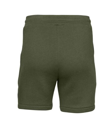 Bella + Canvas Unisex Adult Sponge Fleece Sweat Shorts (Military Green)