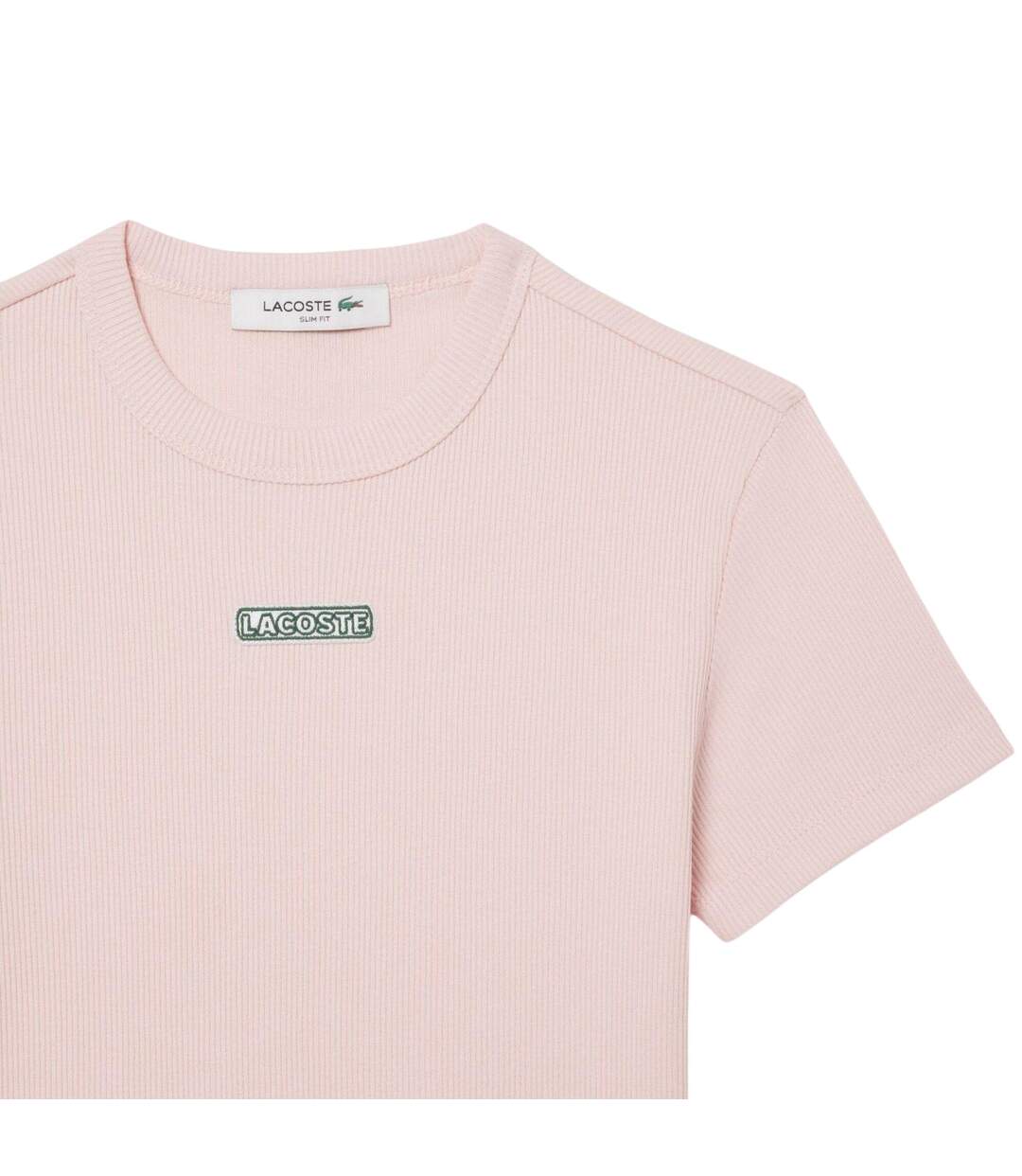 T-shirt Femme Rose Lacoste-3