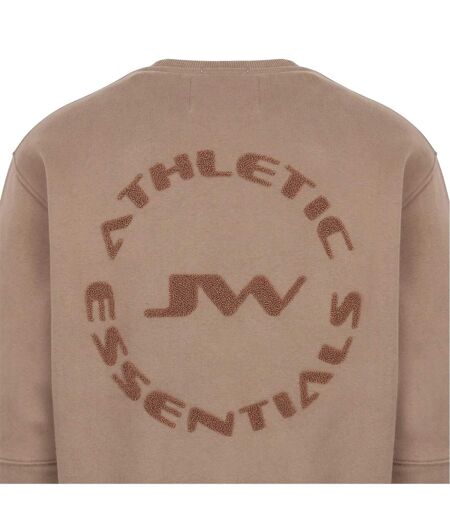 Mens Bouclé Sweatshirt Fawn Jack Wills