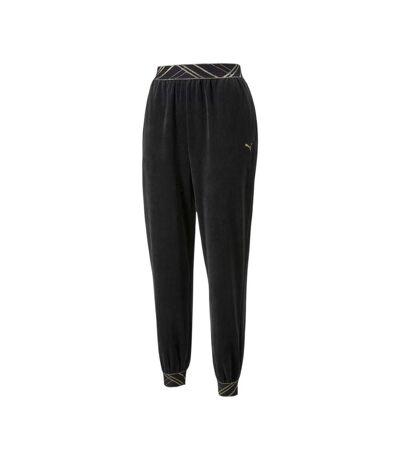 Jogging Noir Femme Puma Glam - M