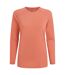 Womens/ladies Nour Nosilife Long-sleeved T-shirt Spiced Apricot Craghoppers-2