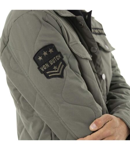 Veste militaire homme en coton avec surpiqûres et patchs Harper Vondutch
