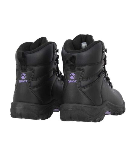 Chaussures Montantes De Marche Femme Noir Gelert