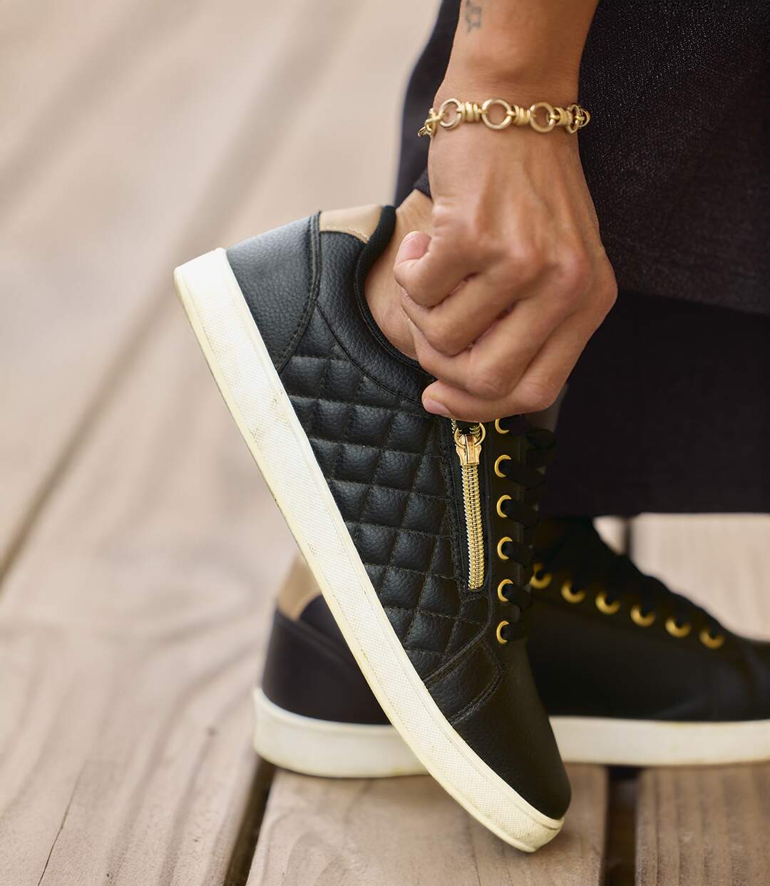 Les Baskets Zippées Chic et Confort-2