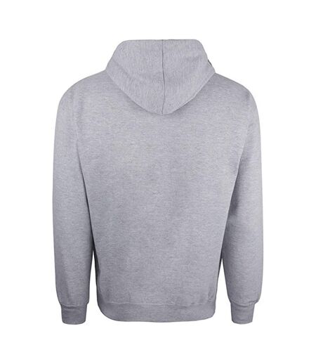 Womens/ladies Club Leisure Hoodie Grey Marl White Umbro