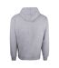 Womens/ladies Club Leisure Hoodie Grey Marl White Umbro-3