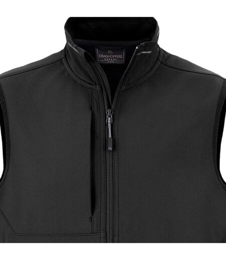 Mens Expert Basecamp Softshell Vest Black Craghoppers