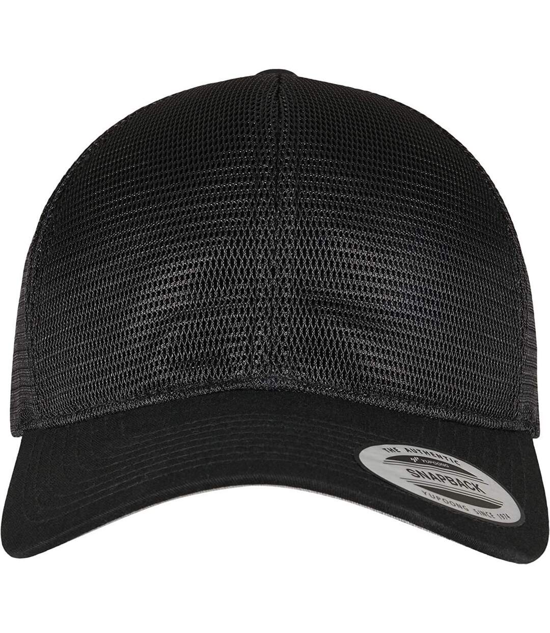 Flexfit Unisex Adult Omnimesh Mesh Cap (Black) - UTRW8070-4