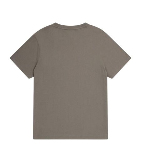 Mens icon natural t-shirt dark khaki Animal