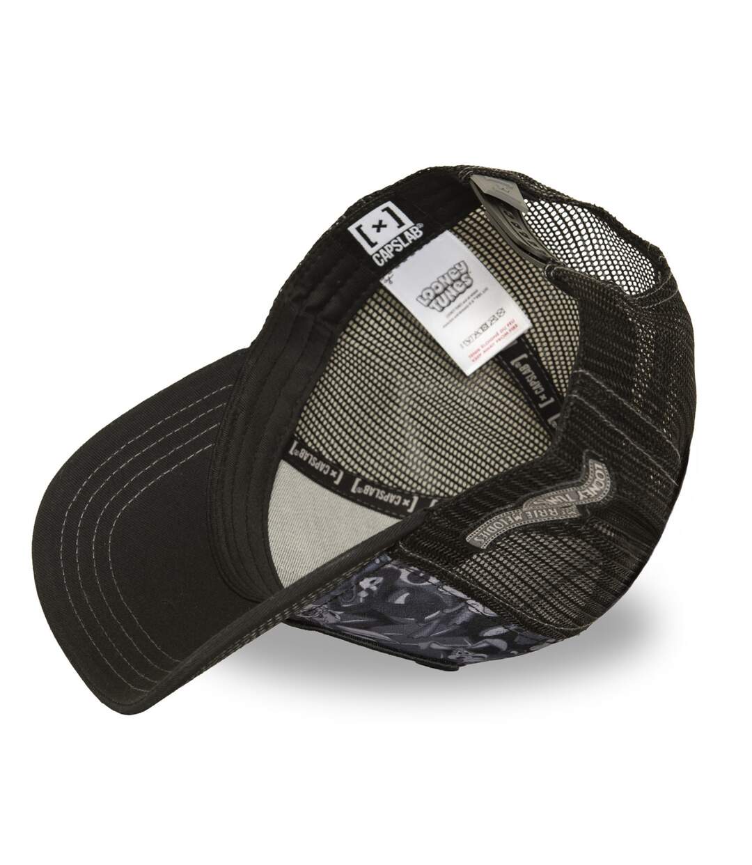 Casquette trucker avec filet et patch Looney Tunes Duo Capslab-5