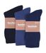 Ladies 6 Pack 100% Cotton Breathable Soft Socks-2
