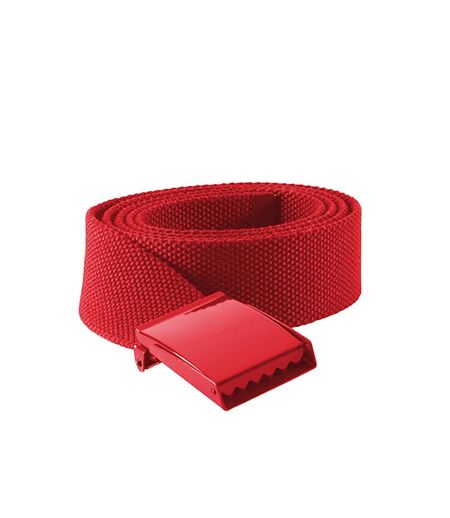 Ceinture polyester taille réglable - KP802 - rouge