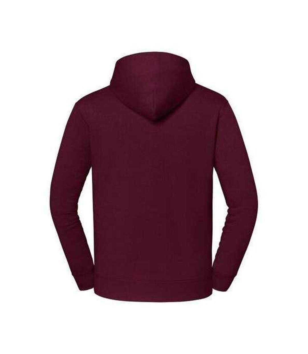 Sweat Uni À Capuche Iconic Premium Adulte Bordeaux Fruit Of The Loom-2