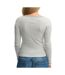 T-shirt manches longues bleu à rayures femme superdry striped-2