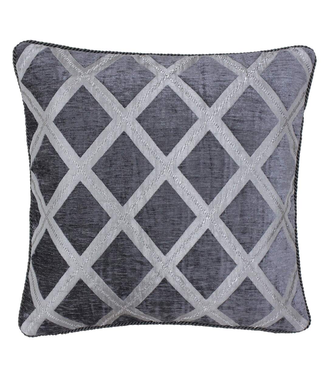 Riva Paoletti Hermes Cushion Cover (Graphite) - UTRV1255