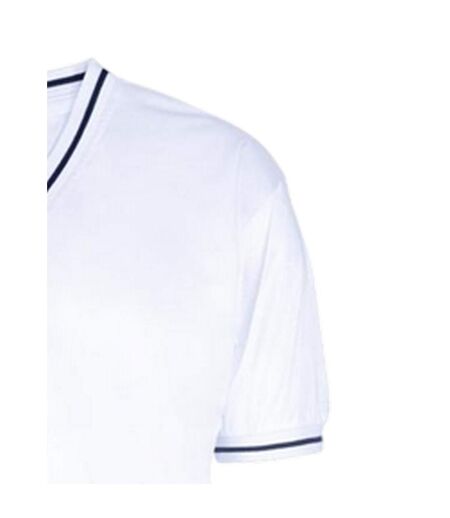 Maillot Domicile Motif/style Tottenham Hotspur Fc Homme Blanc Bleu Score Draw