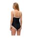 Maillot De Bain 1 Pièce Mlblair Femme Noir Mamalicious-3