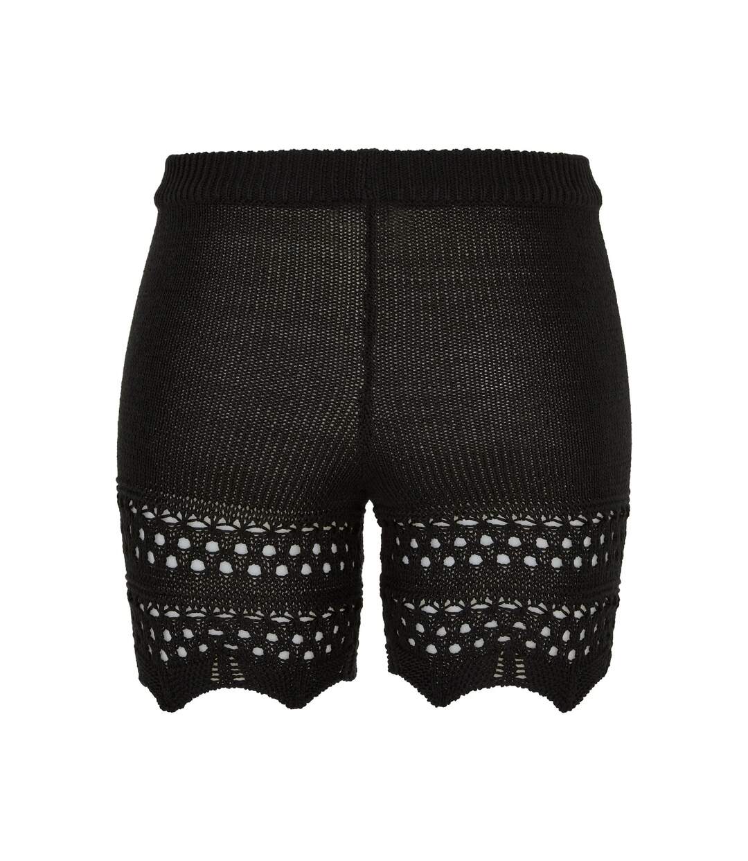 Short Motif/style Crochet Femme Noir Urban Classics-2