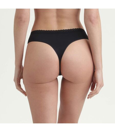 String microfibre stretch et dentelle Daily Micro