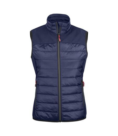 Womens/ladies Expedition Gilet Dark Navy Printer