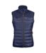 Womens/ladies Expedition Gilet Dark Navy Printer-1