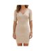 Robe ecru femme vero moda willow-1
