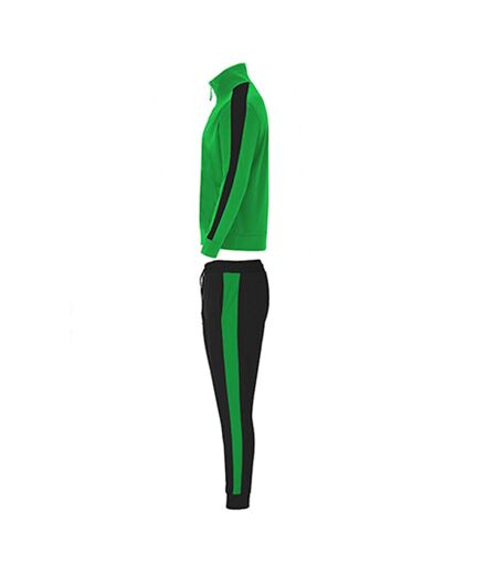 Ensemble De Survêtement Creta Adulte Vert Sombre Noir Roly Sport