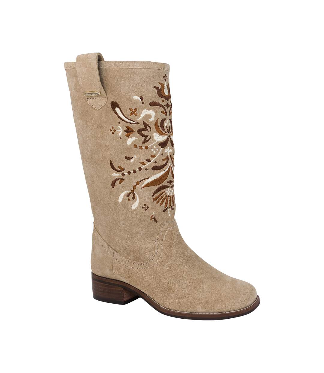 Bottes Cuir Les Tropeziennes par M.Belarbi Violette-2