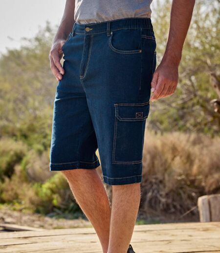 2 darabos, sztreccsfarmer cargo bermuda szett