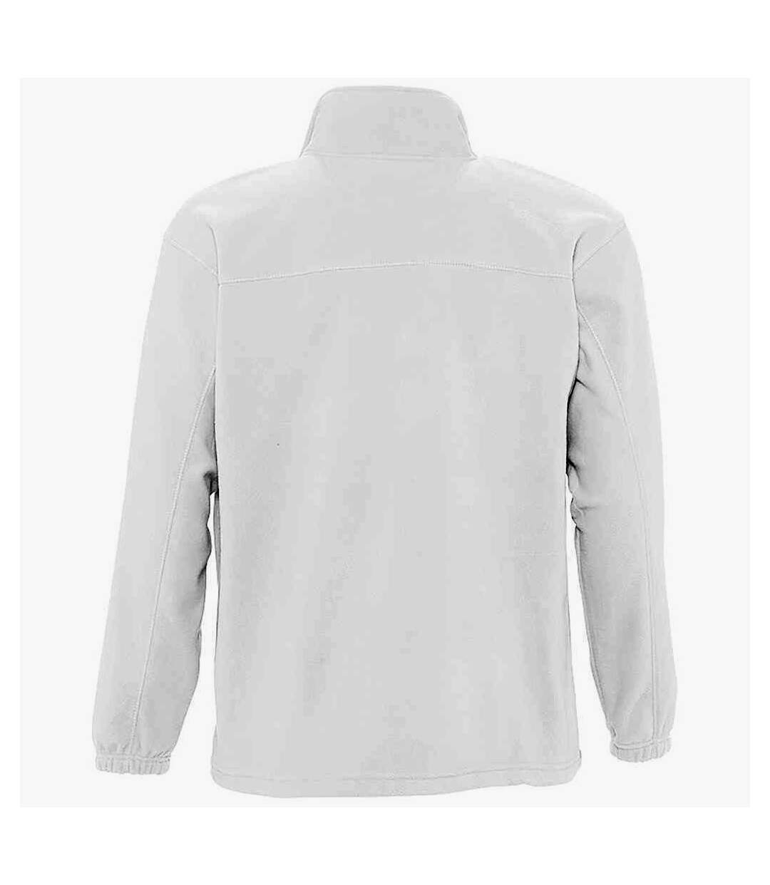 SOLS Womens/Ladies North Full Zip Fleece Jacket (White)