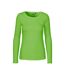 T-shirt Femme Vert Clair Neutral-1
