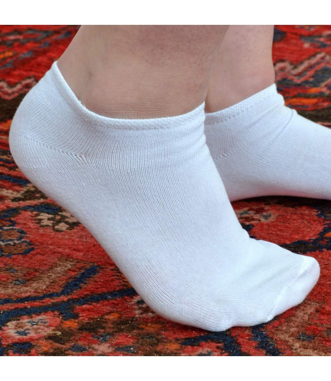 Lot de 24 paires de chaussettes d'entraînement unisexes en coton-4