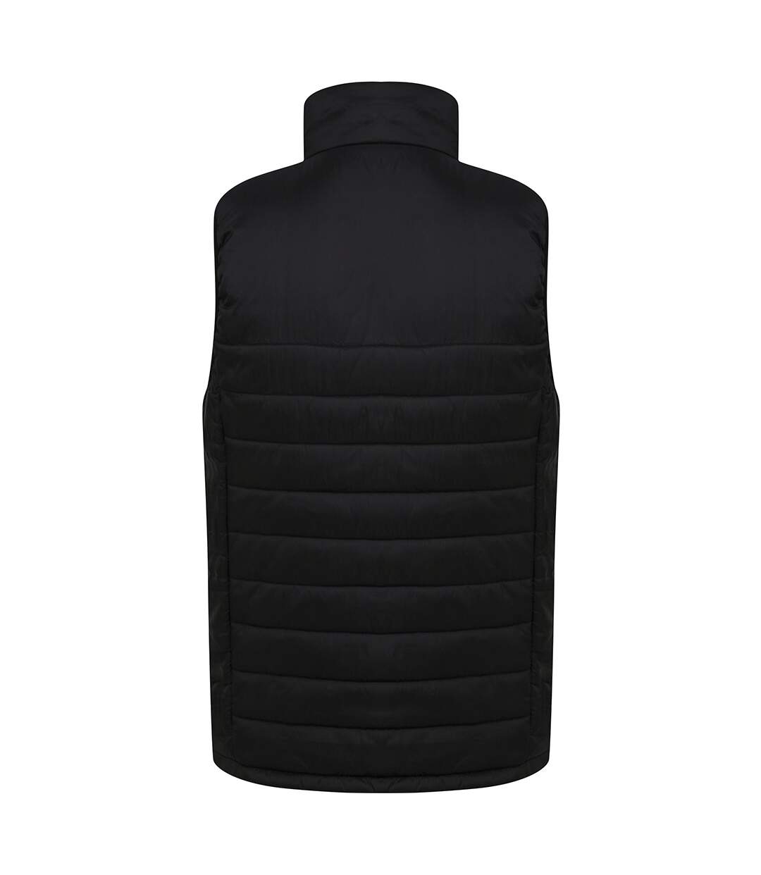 Henbury Unisex Adults Padded Vest (Black)