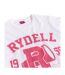 T-shirt Rydell High School Adulte Blanc Grease-3