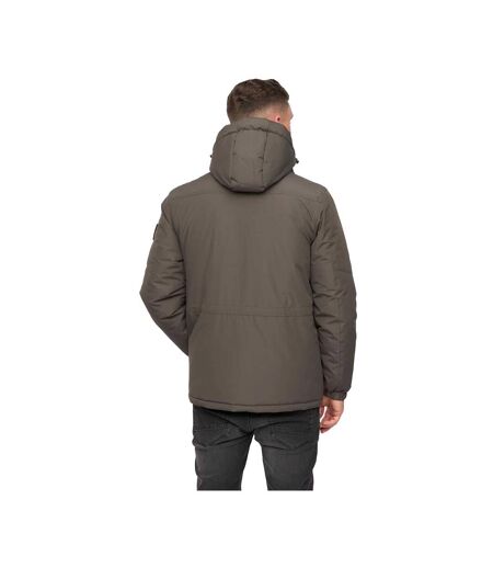 Veste Plentons Homme Olive Crosshatch