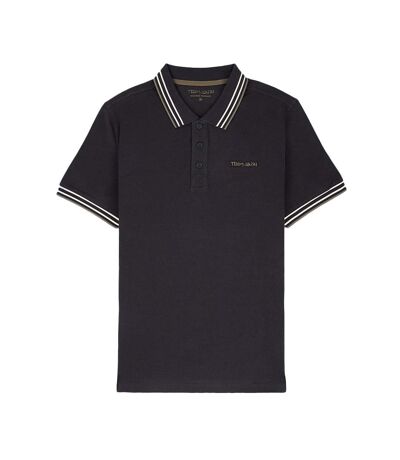 Polo marine/blanc homme teddy smith pasian - s