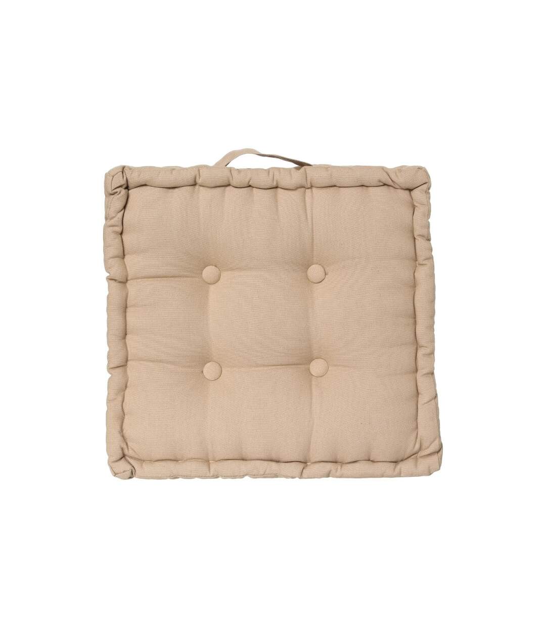 Coussin de Sol Dorian 40x40cm Beige-1