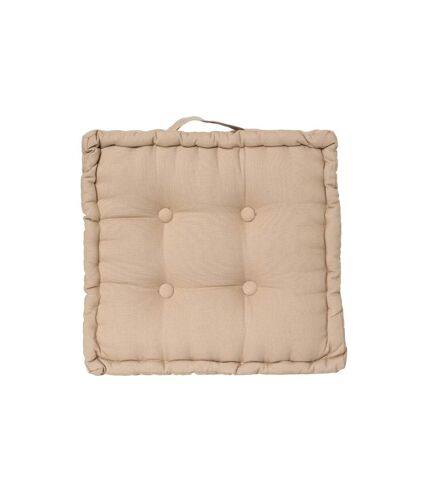 Coussin de Sol Dorian 40x40cm Beige