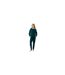 Sweat Svea Femme Vert Pin Sombre CCDK Copenhagen-1