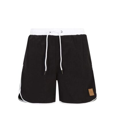 Short De Bain Homme Noir Blanc Urban Classics