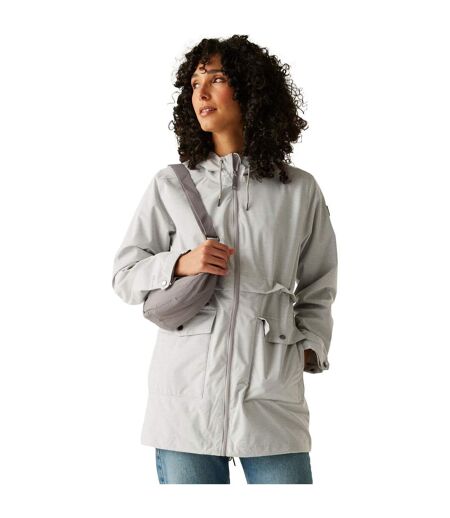 Womens/ladies Navaeh Linear Waterproof Jacket Drizzle Regatta