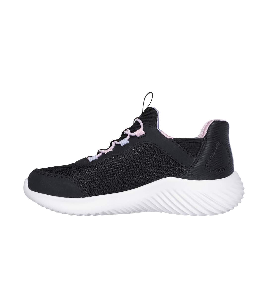 Basket Basse Enfant à Lacets Skechers Bounder Simple Cute-1