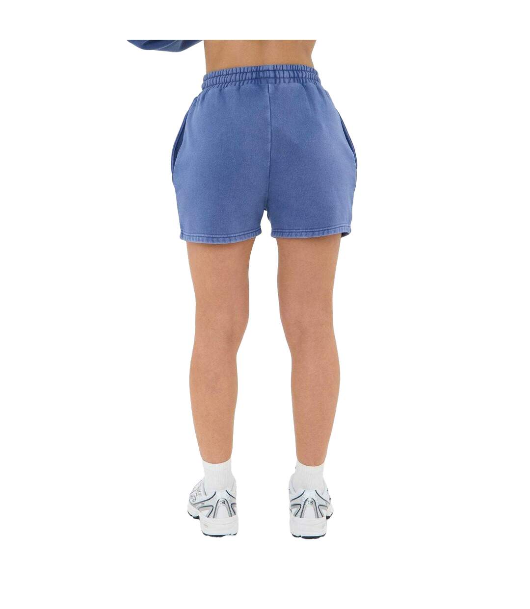 Short Motif/style Délavé Femme Bleu Ciel I Saw It First-3