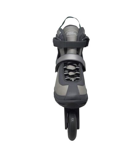 Womens/ladies Inline Roller Skates 6 Uk Grey Teal No Fear