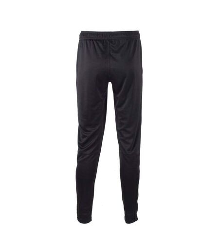Tombo Teamsport Mens Slim Leg Training Pants/Trousers (Black)